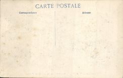 VINTAGE POSTCARD Train station of Senlis Senlis Militaria Station