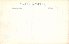 VINTAGE POSTCARD Senlis Houses Fires By the Militaria Germans