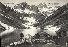 CPA Cauterts Le Lac D'Estom