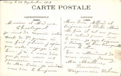 Castillo de la POSTAL de la VENDIMIA de la ciudad de Militaria