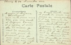 Ruinas de Crapeaumesnil de la POSTAL de la VENDIMIA de la iglesia de Militaria