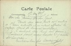 CPA Soissons Tue du chateau 