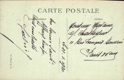 VINTAGE POSTCARD Saint Quentin the Militaria Stock Exchange