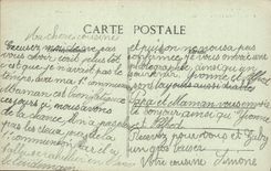 CPA Reims Dans les Ruines Apres la Retraite des Allemands Militaria