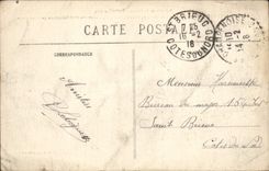 VINTAGE POSTCARD Fere Champenoise Falls Road from Militaria Hampers