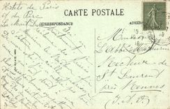 CPA Environs du Mont Dore La Cascade de Queureuilh