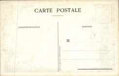 VINTAGE POSTCARD Costumes Auvergnats Auvergne Folklore