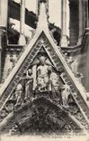 VINTAGE POSTCARD Rheims the cathedral the last judgment