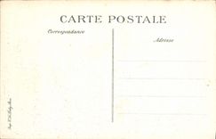 VINTAGE POSTCARD Sermaize Les Bains the Low Church Militaria Dimensions