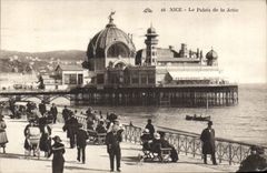 CPA Nice Le Palais de la Jetee