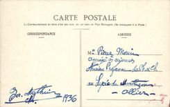 CPA Environs de Montlucon Les Pierres jaunatres