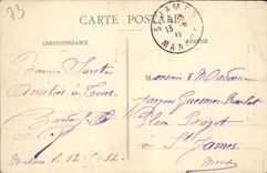 VINTAGE POSTCARD Aix les Bains Surroundings Valley of the Wallows the bridge of the abyss