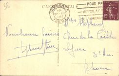 VINTAGE POSTCARD Massive of Chartreuse Sappey In the drill of Emeindras