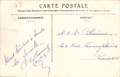 VINTAGE POSTCARD Palate of Fontainebleau the Floor