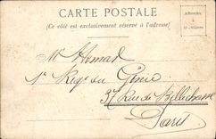 VINTAGE POSTCARD Royan Seen Of the Port Boats