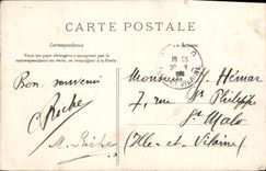 VINTAGE POSTCARD Surroundings of Holy Royan Georges as the crow flies