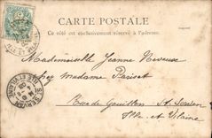 CPA Boudeaux Quai de la Douane Bateaux 