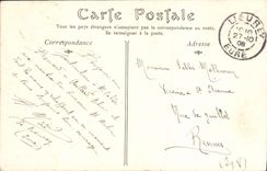 VINTAGE POSTCARD Langres the cathedral Holy Mammes