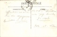 VINTAGE POSTCARD Biarritz the Cabin of Theater