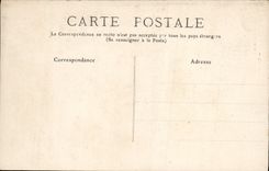 POSTAL La Rochelle de la VENDIMIA el caballo grande de los caballos del reloj