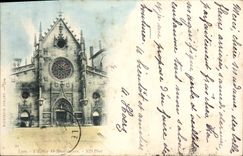 St Buenaventura de la iglesia de Lyon de la POSTAL de la VENDIMIA