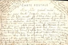 Agujero de Lompnes de la POSTAL de la VENDIMIA del pote