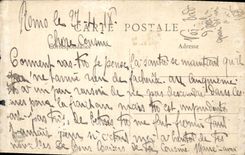 Castillo de la POSTAL de la VENDIMIA del cuadro total de Chenonceaux