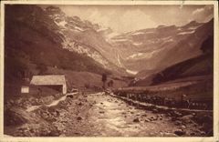 CPA Gavarnie Le Gave et le cirque 