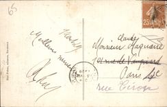 VINTAGE POSTCARD Surroundings of Cauterets Lake Gaube Seen On Peguere and the Peak of Gaube