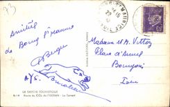 VINTAGE POSTCARD Road of the Collar of I' Iseran the Torrent
