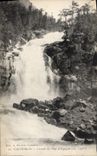 CPA Cauterets Cascade du Pont d'Espagne