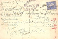 CPA Chamonix Traversee de la Mer de Glace