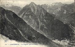 CPA Cauterets Le Peguere pres de Lisey