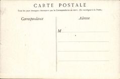 VINTAGE POSTCARD Lourdes Third Station Simon Jesus falls For the First Time