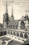 CPA Bayonne La Cathedrale et le Cloitre
