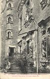 VINTAGE POSTCARD Toulouse Court of the Hotel of Maynier or Lasbordes the small staircase and Windows Henri III