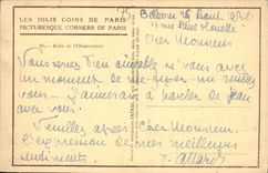 CPA Paris Jardins de l'observatoire