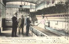 VINTAGE POSTCARD Vichy News Source of Celestins
