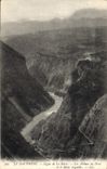 CPA Le Dauphine Ligne de la Mure Les Abimes du Drac et le Mont aiguille