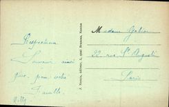 VINTAGE POSTCARD Moonlight Luc On Sea