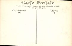 VINTAGE POSTCARD Holy Par the Beach with beure of the Low Marie