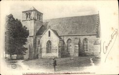 VINTAGE POSTCARD Holy Mothe Heray the Church side wall