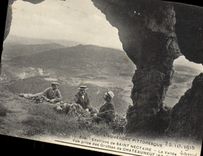 VINTAGE POSTCARD Picturesque Auvergne Surroundings of Saint Nectary the valley Seen from of the caves of Chateauneuf