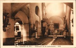 CPA Vence Interieur de la Cathedrale