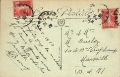 CPA Course de Taureaux Preliminaire Le Paseo ou defile des Cuadrillas Corrida Taureau