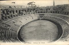 CPA Nimes Interieur des Arenes