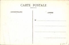 VINTAGE POSTCARD War Church of External Ancerviller Militaria