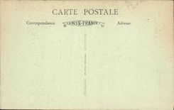 VINTAGE POSTCARD Ain Illustrates Borough in Bresse Eglise Notre Dame