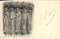 CPA Chartres Cathedrale de Chartres Details du Porche du Portail Sud