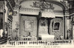 CPA Versailles Le Chateau Chambre de Louis XIV